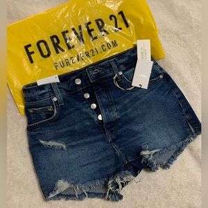 Forever 21 NWT denim shorts